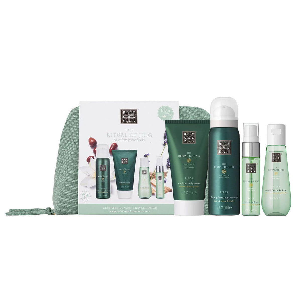 Rituals The Ritual of Jing Travel Set 50 ml + 70 ml + 20 ml