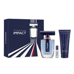 Set Tommy Hilfiger: Impact, Eau De Toilette, For Men, 50 ml + Impact, Eau De Toilette, For Men, 4 ml + Impact, Shower Gel, Body, 100 ml