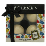 Set, Warner Bros, Friends, Relaxing, Coffee, Bath Bomb, Coffee, x4 pcs, 65 g