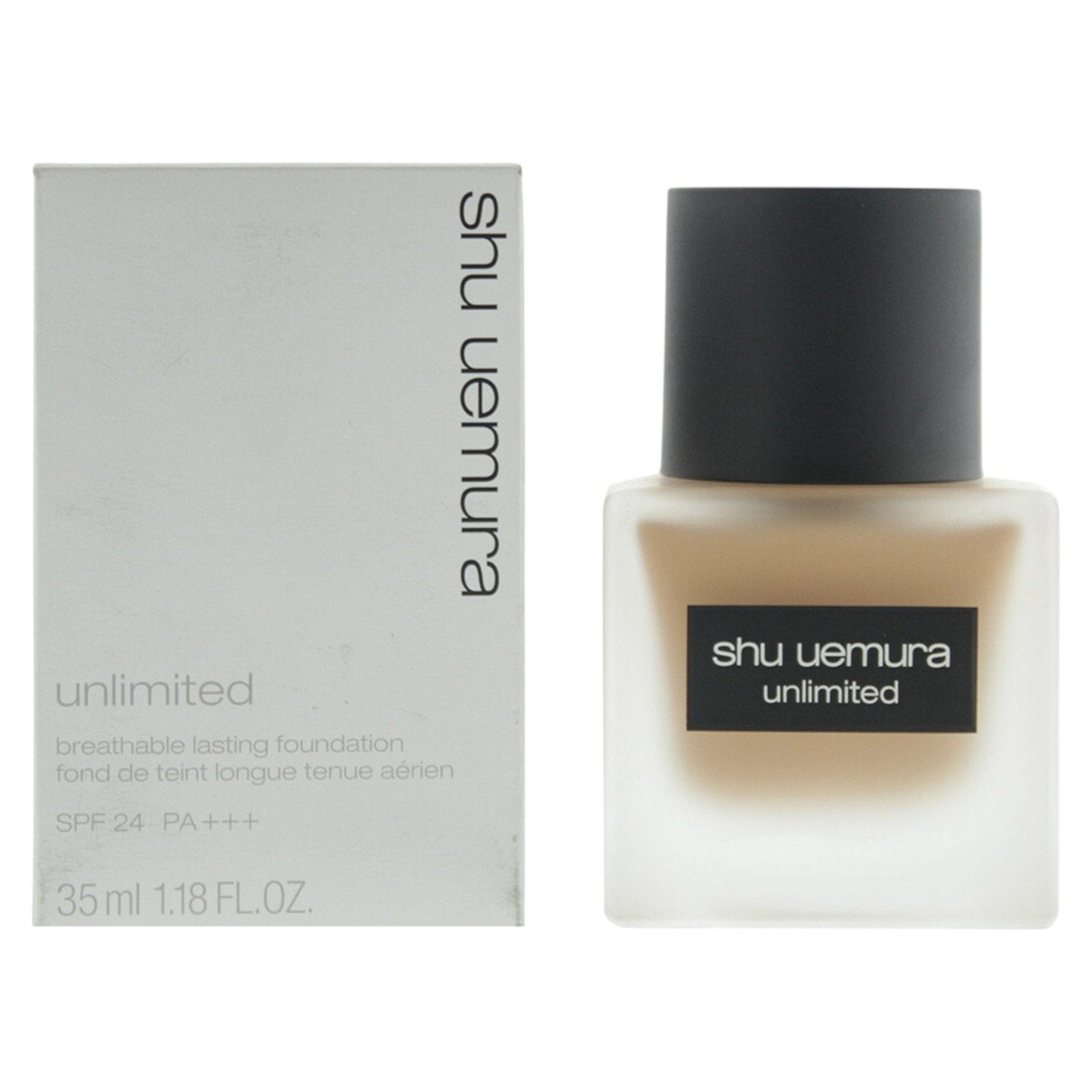 Shu Uemura, Unlimited, Natural, Liquid Foundation, 734, 734 Rich Beige, SPF 24, 35 ml