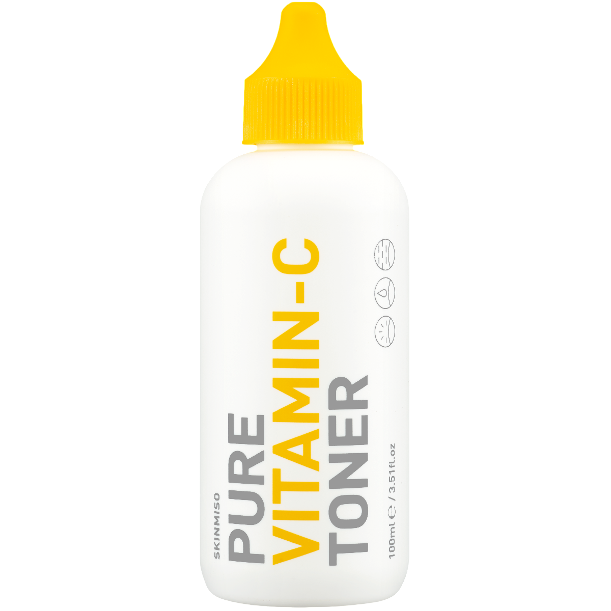 Skinmiso, Pure Vitamin-C, Brightening, Hydrating, Tonic Lotion, For Face, 100 ml