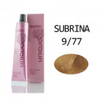 Subrina Professional, Unique, Permanent Hair Dye, 9/77 Very Light Blond - Intense Chestnut, 100 ml