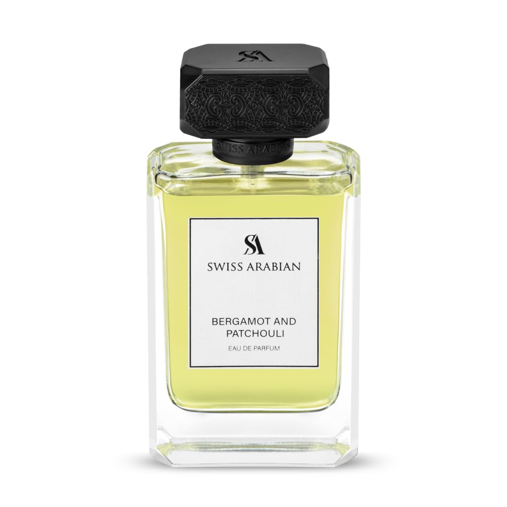 Swiss Arabian, Bergamot And Patchouli, Eau De Parfum, For Men, 100 ml