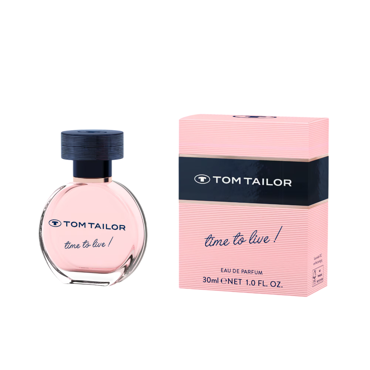 Tom Tailor, Time To Live!, Eau De Parfum, For Women, 30 ml