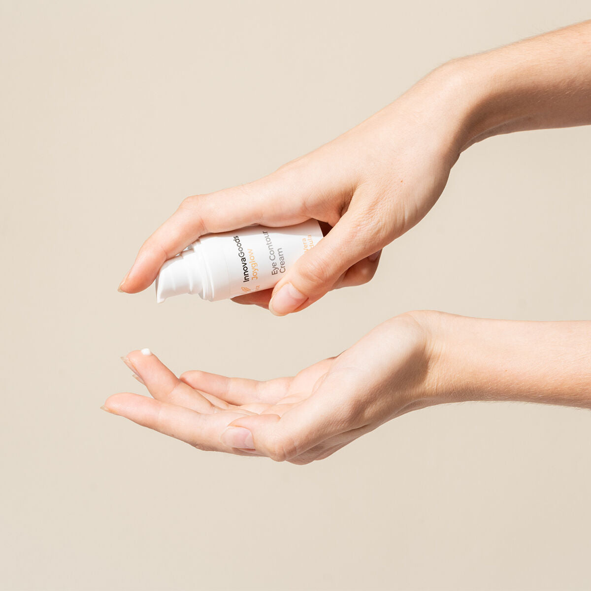 Eye Contour Rice Joyglow InnovaGoods 15 ml product packaging