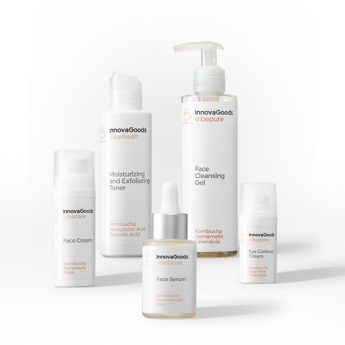 Face Routine Pack Kombucha InnovaGoods for Women product packaging