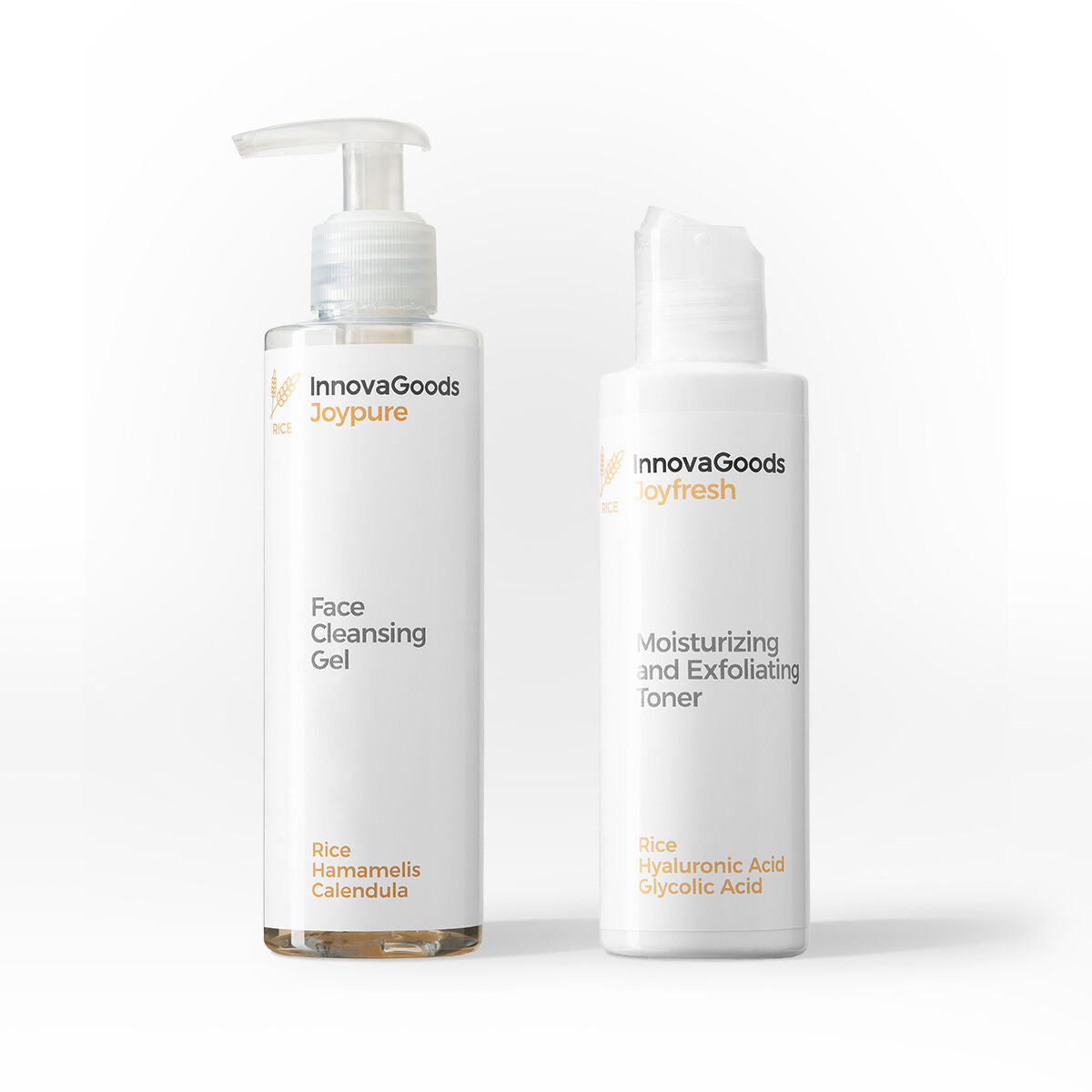 Face Cleansing Duo Pack Rice InnovaGoods product packaging