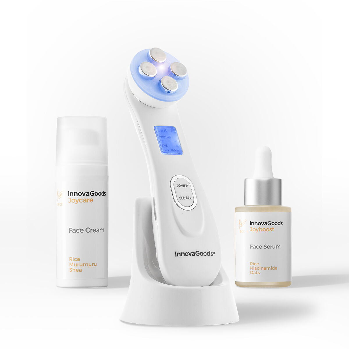 Repairing Facial Care Pack Rice InnovaGoods product packaging