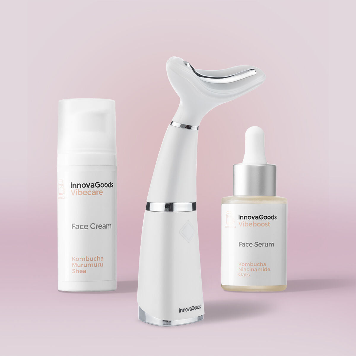 Firming Facial Care Pack Kombucha InnovaGoods product packaging