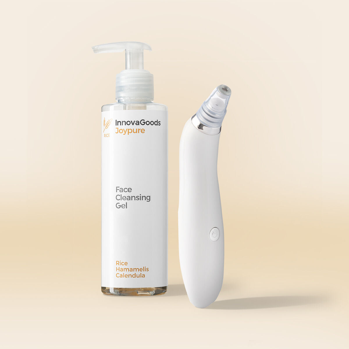 Facial Cleansing Care Pack Rice InnovaGoods product packaging