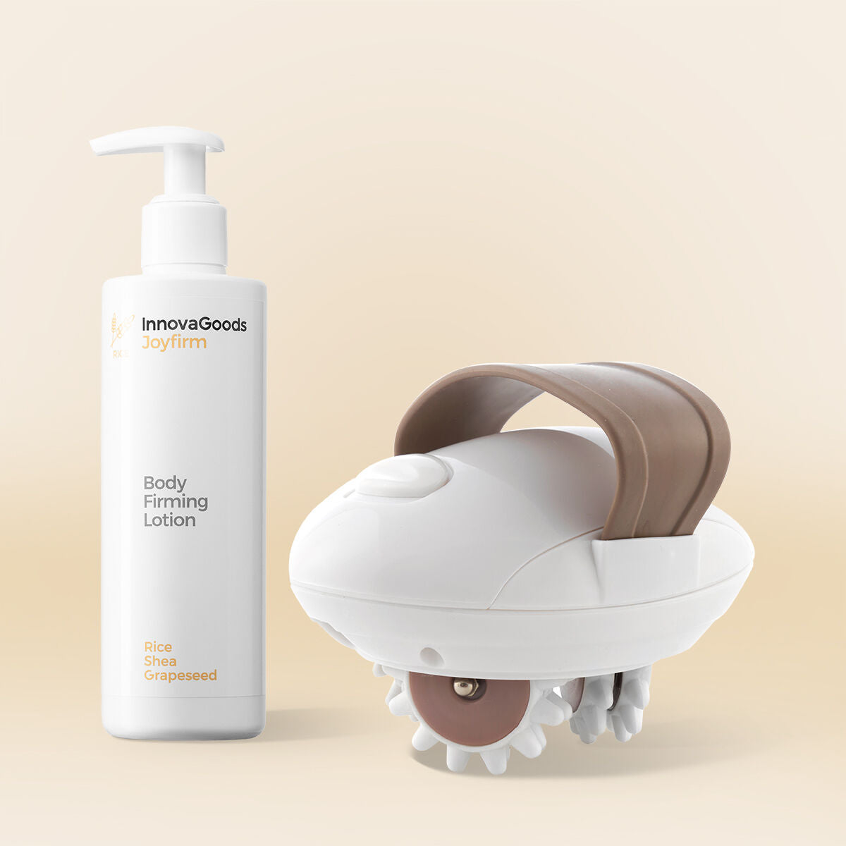 Anti-cellulite Firming Care Pack Rice InnovaGoods product packaging