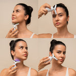 Electric Facial Firming Massager for Face and Neck with LED, EMS, and Heat Selora InnovaGoods product packaging