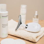 Electric Facial Firming Massager for Face and Neck with LED, EMS, and Heat Selora InnovaGoods product packaging