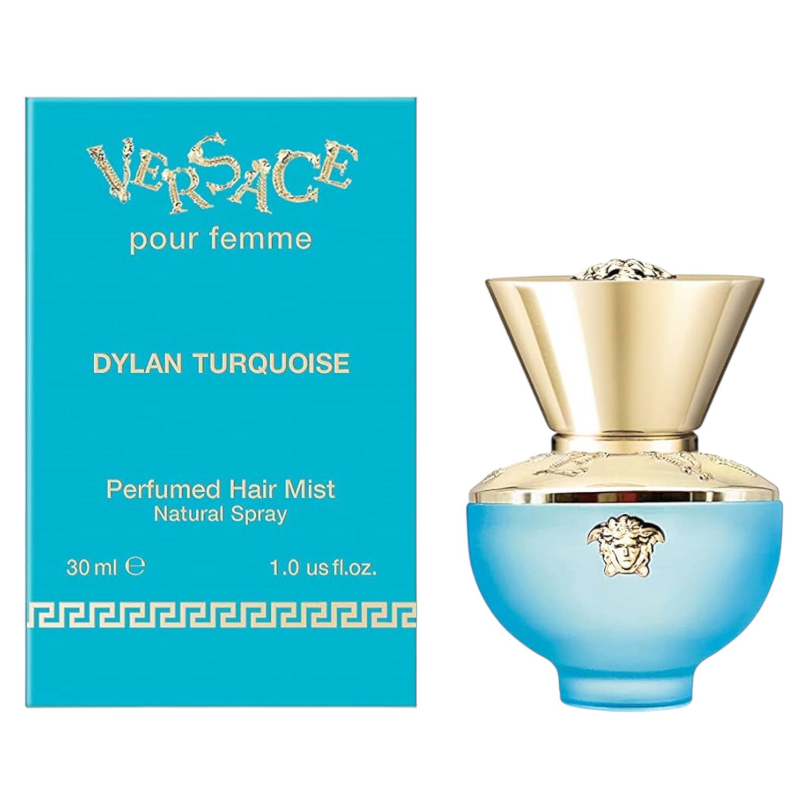 Versace, Dylan Turquoise, Hair Scented Mist, For Women, 30 ml