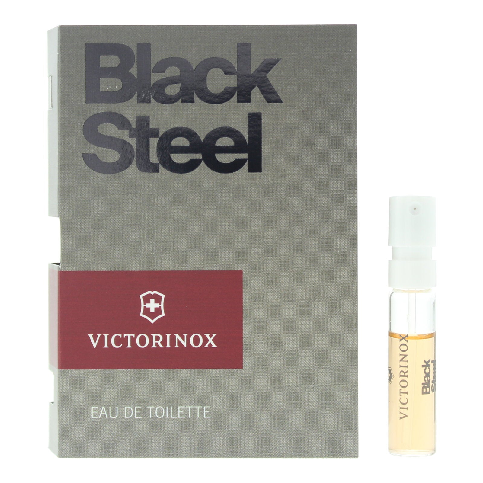 Victorinox Swiss Army, Black Steel, Eau De Toilette, For Men, 1.5 ml *Vial
