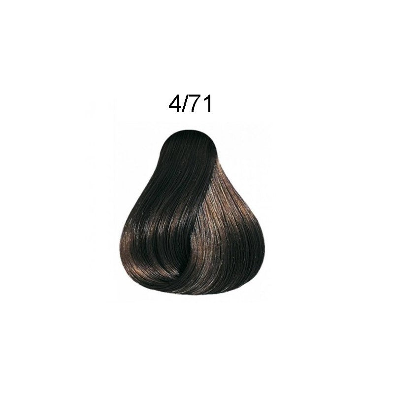 Wella Professionals, Color Touch, Ammonia-Free, Semi-Permanent Hair Dye, 4/71 Medium Chestnut Ash Brown, 60 ml