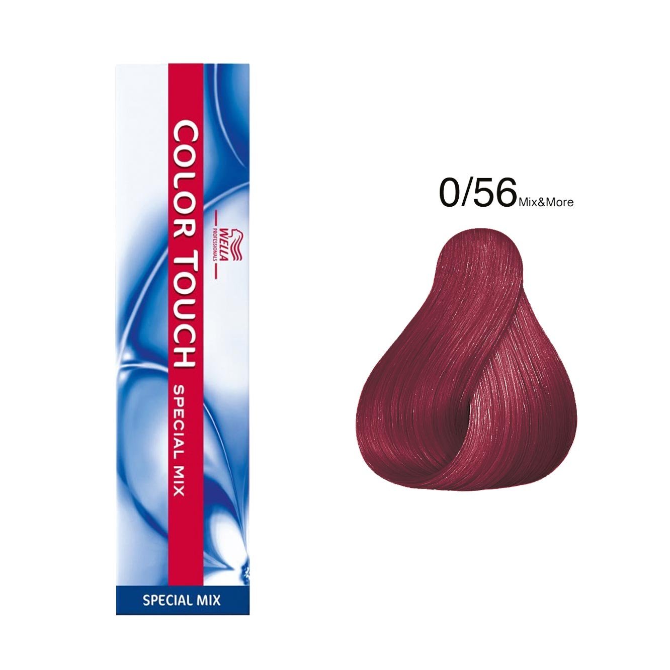 Wella Professionals, Color Touch Special Mix, Ammonia-Free, Semi-Permanent Hair Dye, 0/56 Mahogany, 60 ml