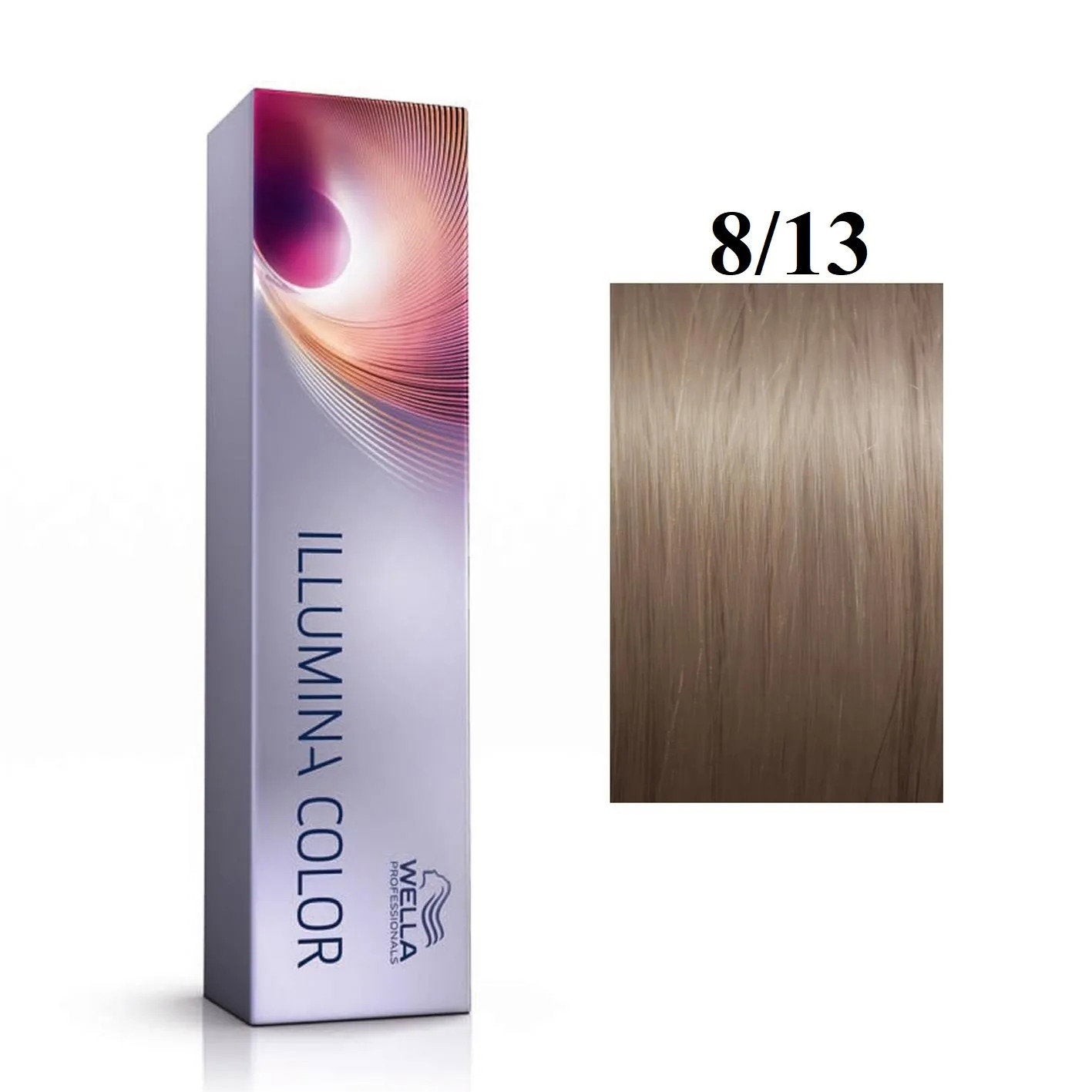 Wella Professionals, Illumina Color, Permanent Hair Dye, 8/13 Light Blonde Golden Ash, 60 ml
