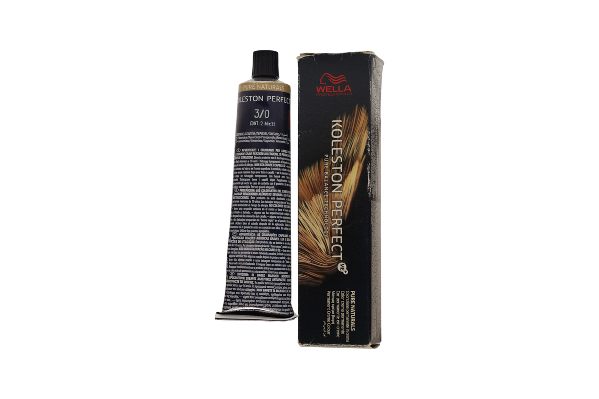 Wella Professionals Koleston Perfect Me+ Permanent Hair Dye 3/0 Dark Brown 60 ml Tester