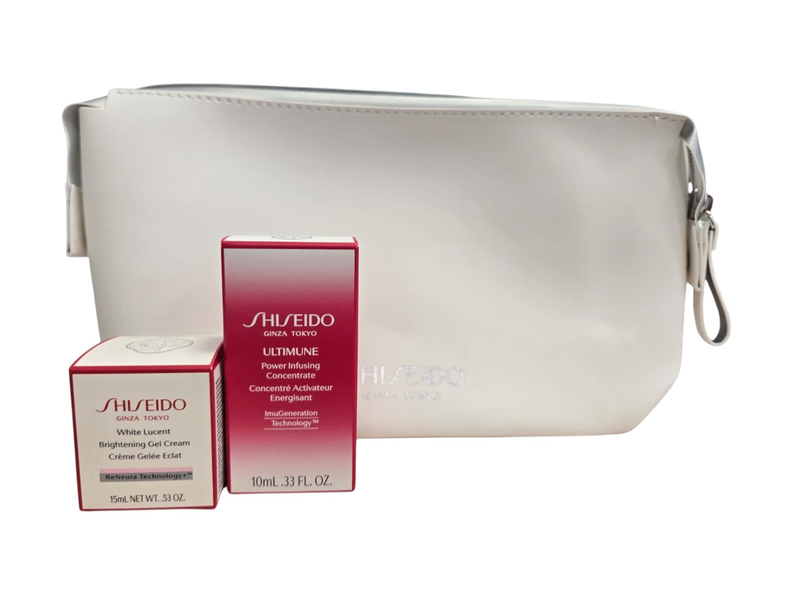 White Lucent Set Shiseido: White Lucent, Brightening, Day, Cream, For Face, 15 ml + White Lucent, Illuminating, Serum, For Face, 10 ml