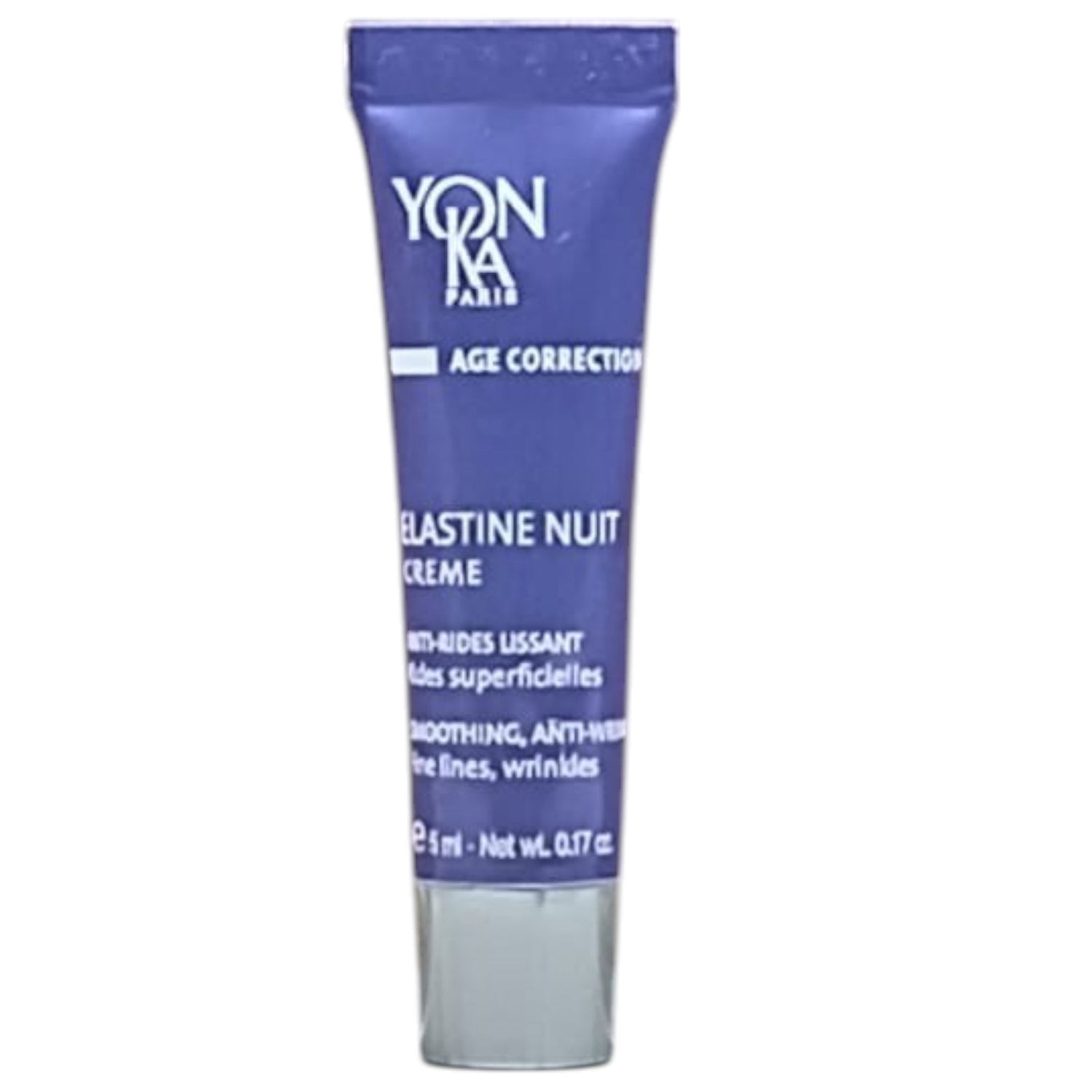 YonKa, Elastine Nuit, Anti-Wrinkle, Night, Cream, For Face, 5 ml *Sample