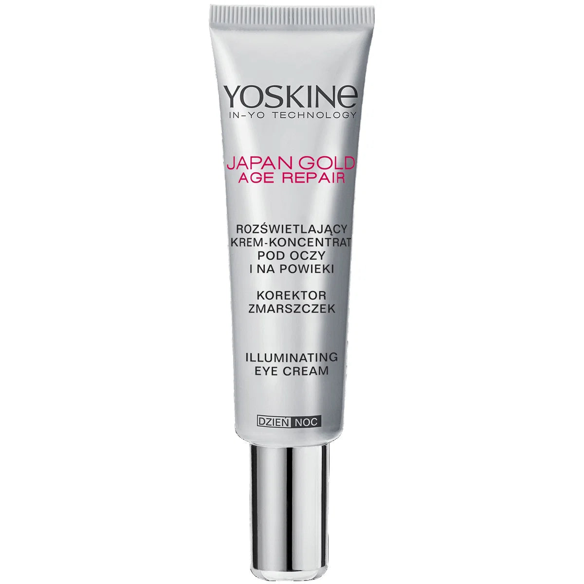 Yoskine, Japan Gold, Illuminating, Day & Night, Eye Cream, 15 ml