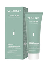 Yoskine, Japan Pure, Sapphire Microdermabrasion, Exfoliating, Cleansing Scrub, Face, 75 ml